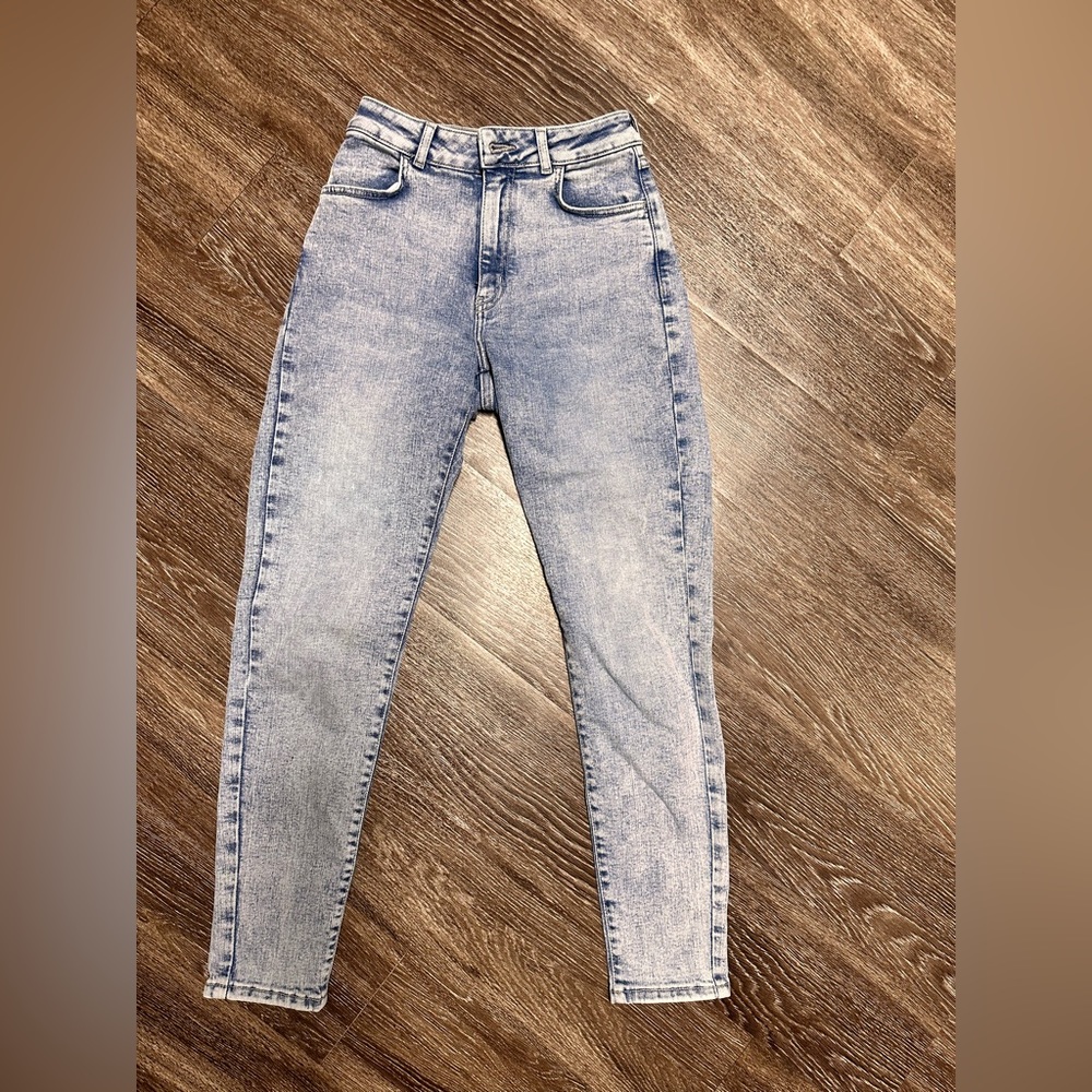 FITJEANS mom jean in 80s blue - size XS